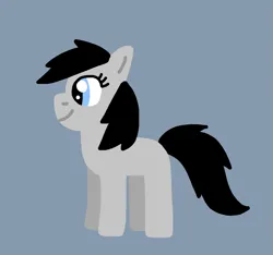 Size: 1057x991 | Tagged: safe, artist:funboy34, oc, oc:eric, earth pony, pony, closed mouth, cute, earth pony oc, gray background, image, male, ocbetes, png, simple background, smiling, solo, stallion