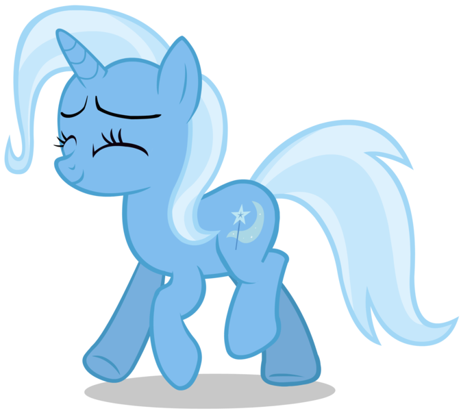 Size: 2796x2493 | Tagged: safe, artist:zslnews, derpibooru import, trixie, pony, unicorn, cute, eyes closed, female, g4, horn, image, mare, png, simple background, solo, transparent background