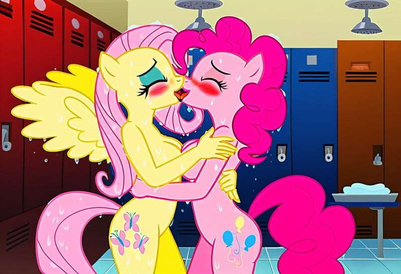 Size: 1216x832 | Tagged: questionable, ai content, machine learning generated, stable diffusion, fluttershy, pinkie pie, anthro, earth pony, pegasus, blushing, busty fluttershy, busty pinkie pie, ecstasy, embracing, eyes closed, female, flutterpie, french kiss, hug, image, in love, jpeg, lesbian, lesbian couple, locker room, moaning, moaning in pleasure, naked hug, nudity, seductive pose, sexy, shipping, shower, standing, symmetrical docking, towel, wet bodies, wet manes