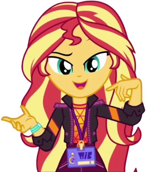 Size: 2141x2520 | Tagged: safe, artist:mrtoonlover83, derpibooru import, edit, edited screencap, screencap, sunset shimmer, human, equestria girls, 2d, background removed, backstage pass, clothes, eyebrows, female, g4, geode of empathy, image, jacket, leather, leather jacket, looking at you, magical geodes, open mouth, open smile, pants, png, raised eyebrow, simple background, smiling, solo, transparent background