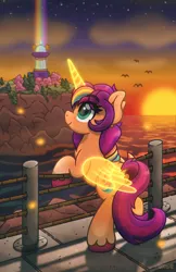Size: 4400x6800 | Tagged: safe, artist:sol-r, derpibooru import, sunny starscout, alicorn, pony, g5, image, png, solo