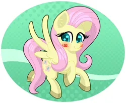 Size: 2200x1800 | Tagged: safe, artist:scandianon, derpibooru import, fluttershy, pegasus, pony, blush scribble, blushing, female, flying, happy, image, jpeg, mare, smiling, spread wings, wings