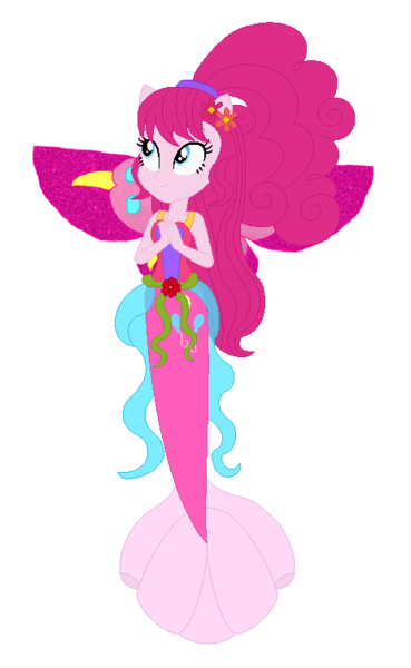 Size: 463x753 | Tagged: safe, artist:selenaede, artist:user15432, derpibooru import, pinkie pie, fairy, human, mermaid, equestria girls, alternate hairstyle, base used, clothes, crossover, cutie mark on human, fairy wings, fairyized, fins, fish tail, flower, flower in hair, g4, image, mermaid fairy, mermaid tail, mermaidix, mermaidized, mermay, pink wings, png, ponied up, ponytail, simple background, smiling, species swap, tail, transparent background, wings, winx, winx club, winxified