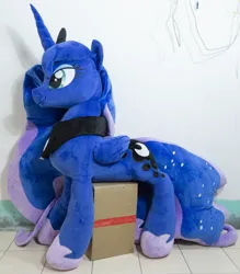 Size: 2872x3280 | Tagged: safe, derpibooru import, princess luna, pony, image, plushie, png, pony plushie