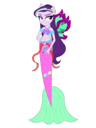 Size: 534x707 | Tagged: safe, artist:4swords4ever, artist:selenaede, artist:user15432, derpibooru import, starlight glimmer, fairy, human, mermaid, equestria girls, alternate hairstyle, base used, bra, clothes, crossover, cutie mark on human, fairy wings, fairyized, fins, fish tail, flower, flower in hair, g4, hand on hip, image, jewelry, mermaid fairy, mermaid tail, mermaidix, mermaidized, mermay, necklace, png, ponied up, purple wings, seashell, seashell bra, simple background, smiling, species swap, tail, transparent background, underwear, wings, winx, winx club, winxified