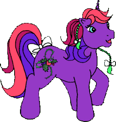 Size: 288x303 | Tagged: artist needed, safe, derpibooru import, oc, oc:bramble berry, unofficial characters only, pony, unicorn, g1, 2010, animated, bow, braid, braided ponytail, female, gif, horn, image, mare, non-animated gif, open mouth, open smile, ponytail, raised hoof, simple background, smiling, solo, tail, tail bow, transparent background, unicorn oc