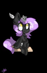 Size: 1080x1667 | Tagged: safe, artist:chochuki, derpibooru import, oc, unofficial characters only, cat, pegasus, pony, black background, chest fluff, ear fluff, female, freckles, image, jpeg, mare, simple background, solo