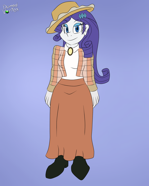 Size: 1600x2000 | Tagged: safe, artist:domedvortex, derpibooru import, rarity, human, equestria girls, clothes, dress, edwardian, g4, image, long dress, long skirt, png, skirt, solo