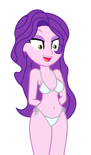 Size: 515x871 | Tagged: suggestive, artist:robertsonskywa1, derpibooru import, pipp petals, equestria girls, g5, adorasexy, bikini, bra, clothes, cute, equestria girls-ified, female, g4, g5 to equestria girls, g5 to g4, generation leap, image, open mouth, panties, photo, png, sexy, simple background, solo, solo female, string bikini, stupid sexy pipp petals, swimsuit, transparent background, underwear, white bikini