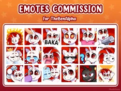 Size: 3000x2249 | Tagged: safe, artist:madelinne, derpibooru import, oc, oc:ryoku memori, unofficial characters only, alicorn, pony, alicorn oc, angry, boop, crying, emotes, emotions, glasses, gun, heart, horn, hug, image, male, png, solo, stallion, weapon, wings
