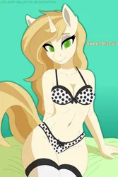 Size: 2731x4096 | Tagged: suggestive, artist:celsior majesta, ponerpics import, oc, unofficial characters only, alicorn, anthro, bikini, breasts, clothes, image, jpeg, swimsuit