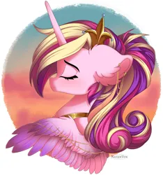 Size: 5615x6000 | Tagged: safe, artist:natanvok, derpibooru import, princess cadance, alicorn, pony, image, png, solo