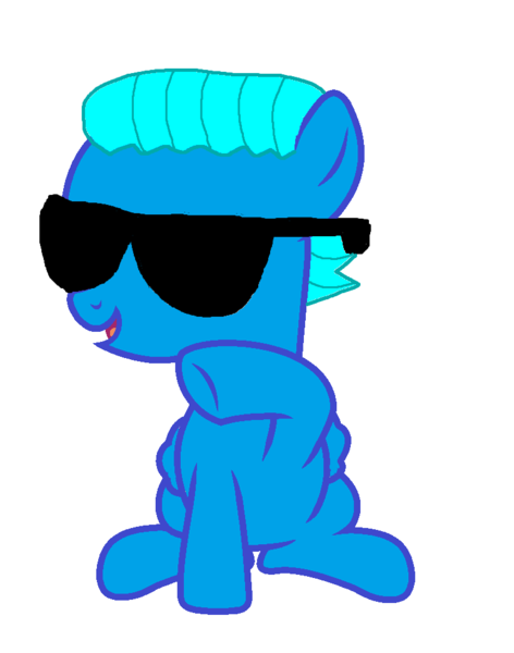 Size: 780x992 | Tagged: safe, artist:memeartboi, derpibooru import, oc, ponified, unofficial characters only, pegasus, pony, colt, colt oc, confident, cool, cool look, cooler, cute, foal, glasses, gumball watterson, handsome, handsome face, image, male, male oc, pegasus oc, pegasus wings, png, simple background, solo, style, stylish, sunglasses, the amazing world of gumball, thug life, white background, wings