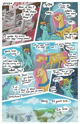 Size: 2028x3128 | Tagged: safe, artist:seventozen, derpibooru import, fluttershy, rainbow dash, pegasus, pony, comic:the problem of parthus, comic, female, image, jpeg, mare