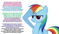 Size: 1024x603 | Tagged: safe, derpibooru import, rainbow dash, pegasus, pony, anthem, g4, image, lyrics, national anthem, national anthem of equestria, png, salute, simple background, solo, text, transparent background