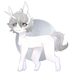 Size: 600x603 | Tagged: safe, artist:riressa, derpibooru import, oc, oc:whisper, pony, unicorn, horn, image, male, png, solo, stallion