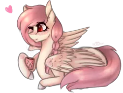 Size: 2000x1500 | Tagged: safe, artist:pixelberrry, derpibooru import, oc, pegasus, pony, female, image, lying down, mare, png, prone, simple background, solo, transparent background