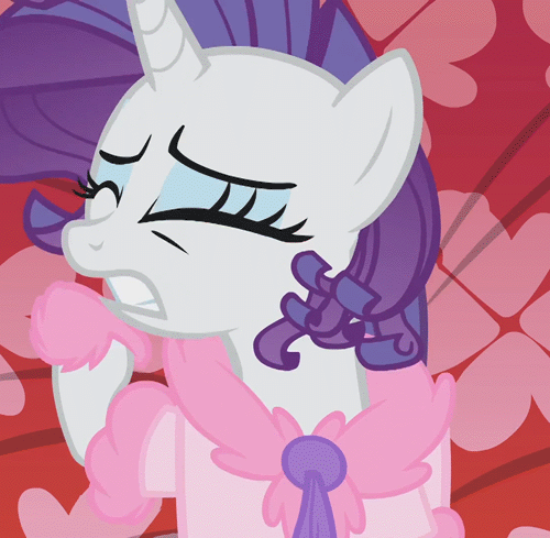 Size: 500x489 | Tagged: suggestive, derpibooru import, edit, edited screencap, editor:realdash, screencap, rarity, pony, unicorn, season 1, suited for success, animated, bathrobe, clothes, context is for the weak, eyes closed, fuck me hard, g4, gif, gritted teeth, horn, image, implied sex, invisible stallion, loop, marshmelodrama, messy mane, rarity being rarity, rarity's bedroom, robe, solo, suggestive as fuck, teeth