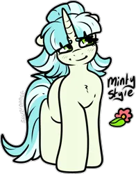 Size: 1227x1565 | Tagged: safe, artist:sexygoatgod, derpibooru import, oc, oc:minty style, unofficial characters only, pony, unicorn, adoptable, female, horn, image, parent:coco pommel, parent:lyra heartstrings, parents:lyracoco, png, simple background, solo, transparent background