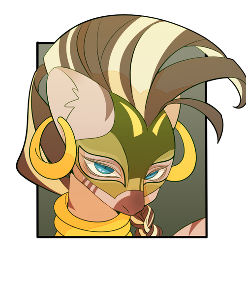 Size: 1177x1413 | Tagged: safe, artist:fantakun, derpibooru import, zecora, pony, zebra, alternate timeline, bust, chrysalis resistance timeline, female, image, mare, png, portrait, resistance leader zecora, solo