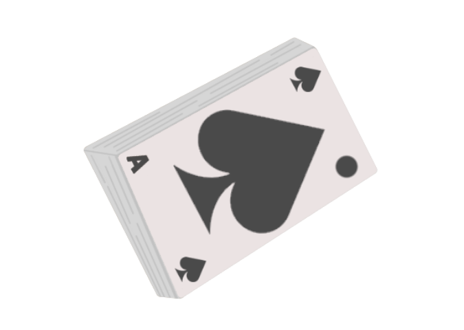 Size: 675x480 | Tagged: safe, artist:dropofthehatstudios, derpibooru import, ace of spades, commission, cutie mark, deck of cards, image, playing card, png, simple background, spade, transparent background