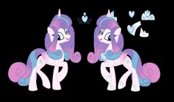 Size: 4397x2566 | Tagged: safe, artist:galaxynightsparkle, derpibooru import, princess flurry heart, alicorn, pony, base used, concave belly, crown, female, g4, hoof shoes, image, jewelry, mare, older, older flurry heart, peytral, png, princess shoes, regalia, slender, solo, thin