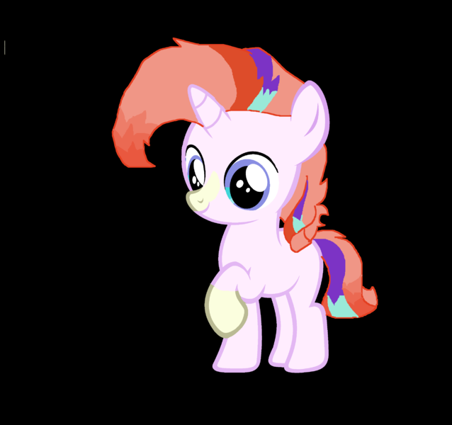 Size: 3356x3156 | Tagged: safe, artist:galaxynightsparkle, derpibooru import, oc, oc:pyros, unofficial characters only, pony, unicorn, base used, black background, colt, foal, g4, horn, image, male, offspring, parent:starlight glimmer, parent:sunburst, parents:starburst, png, simple background, solo