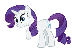 Size: 900x621 | Tagged: safe, artist:orschmann, derpibooru import, rarity, pony, unicorn, female, g4, horn, image, mare, png, raised hoof, simple background, solo, solo female, transparent background, vector