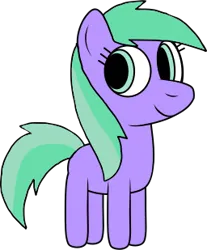 Size: 256x309 | Tagged: safe, artist:hannah1986, derpibooru import, earth pony, pony, .svg available, aura (g4), aurabetes, castle creator, closed mouth, cute, digital art, female, filly, foal, g4, image, mammal, png, simple background, smiling, solo, transparent background, vector, young