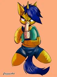 Size: 1200x1600 | Tagged: safe, artist:cozziesart, ponerpics import, oc, unofficial characters only, pony, bong, female, hooves, image, jpeg, mare