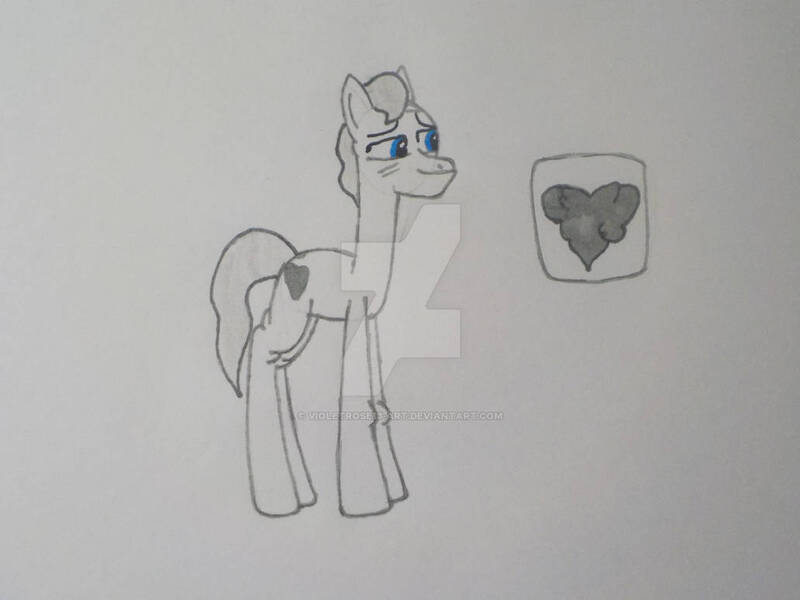 Size: 1032x774 | Tagged: safe, artist:violetrose13-art, derpibooru import, oc, oc:cloud nine, unofficial characters only, earth pony, pony, elderly, g4, image, jpeg, long legs, male, solo, stallion, traditional art