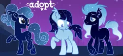 Size: 1280x590 | Tagged: safe, artist:vi45, derpibooru import, oc, unofficial characters only, pony, constellation pony, female, image, male, mare, png, stallion