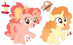 Size: 3950x2458 | Tagged: safe, artist:monochrome-sunsets, derpibooru import, oc, unofficial characters only, pegasus, pony, unicorn, female, filly, foal, horn, image, magical lesbian spawn, offspring, parent:apple bloom, parent:luster dawn, parent:pumpkin cake, png, simple background, transparent background