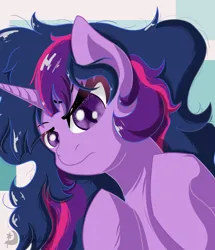 Size: 3050x3550 | Tagged: safe, artist:reinbou, derpibooru import, twilight sparkle, pony, unicorn, female, g4, high res, horn, image, looking at you, mare, png, simple background, solo, watermark