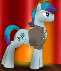 Size: 1500x1746 | Tagged: safe, artist:vampiresuper-sayajin, derpibooru import, quick trim, earth pony, pony, clothes, image, male, png, shirt, solo, stallion