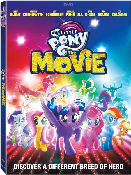 Size: 1124x1500 | Tagged: safe, derpibooru import, applejack, fluttershy, pinkie pie, rainbow dash, rarity, songbird serenade, spike, twilight sparkle, twilight sparkle (alicorn), alicorn, earth pony, pegasus, unicorn, my little pony: the movie, dvd, dvd cover, g4, horn, image, jpeg, sia (singer)