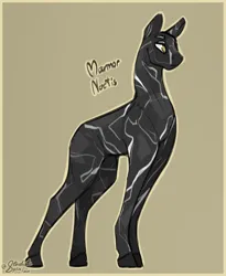 Size: 2250x2750 | Tagged: safe, artist:stardustspix, derpibooru import, oc, oc:marmor noctis, unofficial characters only, crystal pony, pony, coat markings, colored eyebrows, gradient background, image, male, png, solo, stallion, sternocleidomastoid