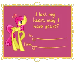 Size: 1280x1088 | Tagged: safe, artist:princessfaeron, derpibooru import, oc, oc:gilt heart, pegasus, pony, female, image, mare, png, solo, valentine's day card