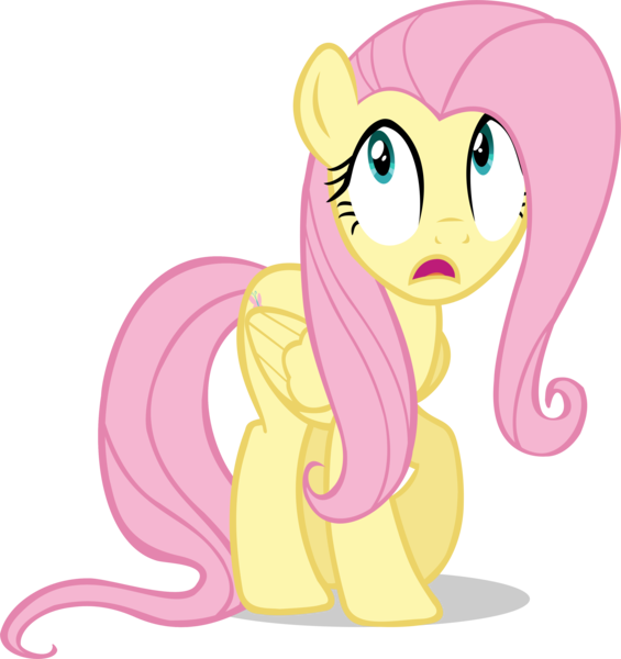 Size: 3364x3574 | Tagged: safe, artist:stricer555, derpibooru import, fluttershy, pegasus, pony, female, g4, image, mare, open mouth, png, simple background, transparent background, vector