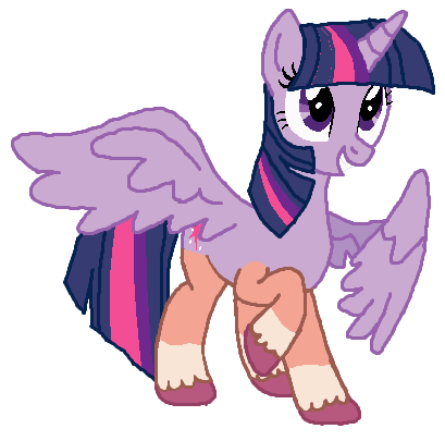 Size: 409x405 | Tagged: safe, artist:qjosh, derpibooru import, sunny starscout, twilight sparkle, twilight sparkle (alicorn), alicorn, pony, g5, character to character, female, g4, image, png, simple background, transformation, transformation sequence, white background