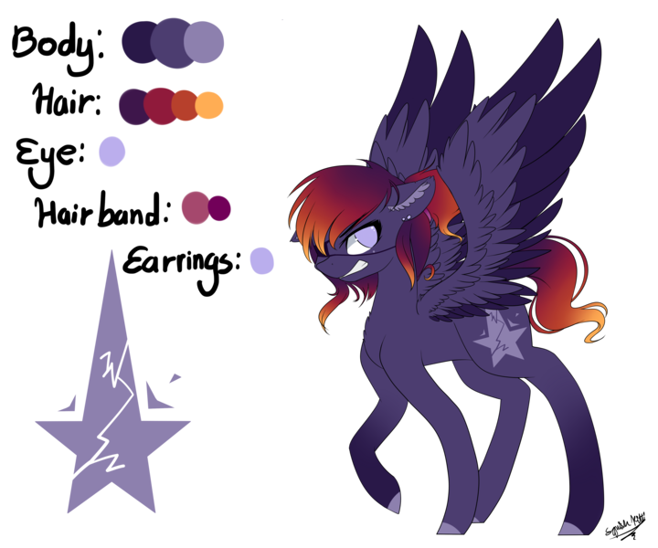 Size: 4500x3750 | Tagged: safe, artist:squishkitti, derpibooru import, oc, oc:evening cloud, pegasus, pony, discorded, female, image, mare, png, reference sheet, simple background, solo, transparent background