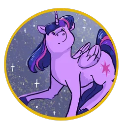 Size: 2048x2048 | Tagged: safe, artist:flurryheart04, derpibooru import, twilight sparkle, twilight sparkle (alicorn), alicorn, pony, beady eyes, cute, female, g4, image, looking up, mare, png, simple background, solo, space, transparent background, twiabetes