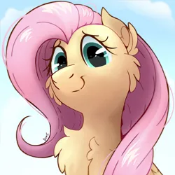 Size: 1080x1080 | Tagged: safe, artist:candy meow, derpibooru import, pegasus, pony, <:), cheek fluff, chest fluff, cloud, ear fluff, female, g4, image, looking at you, looking down, looking down at you, mare, png, sky, solo