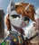 Size: 1097x1280 | Tagged: safe, machine learning generated, prompter:midnightdashie, oc, oc:littlepip, pony, unicorn, fallout equestria, female, horn, image, jpeg, solo, solo female, weapon