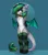 Size: 3500x4000 | Tagged: safe, artist:spoopygander, derpibooru import, oc, oc:geo, draconequus, clothes, collar, image, piercing, png, socks, solo, thigh highs