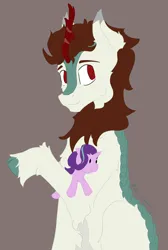 Size: 1802x2675 | Tagged: safe, artist:ollie sketchess, derpibooru import, starlight glimmer, oc, oc:blank note, unofficial characters only, kirin, pony, image, kirin oc, png, simple background