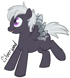 Size: 733x815 | Tagged: safe, artist:clovercoin, derpibooru import, oc, unofficial characters only, pegasus, pony, colored wings, image, male, pegasus oc, png, simple background, solo, two toned wings, white background, wings