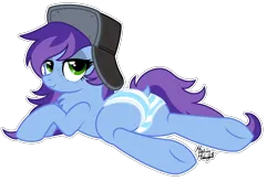 Size: 2360x1640 | Tagged: suggestive, artist:mistress midnight, ponerpics import, oc, oc:cher nobyl, pony, clothes, female, hooves, image, mare, panties, png, prone, underwear