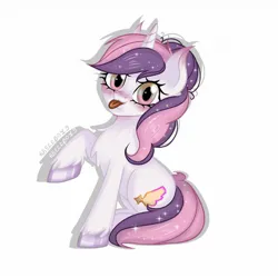 Size: 1280x1280 | Tagged: safe, artist:6hellboy9, derpibooru import, oc, oc:sweetieck dreams, unofficial characters only, pony, unicorn, cute, female, g4, horn, image, jpeg, mare, simple background, solo, unicorn horn, unicorn oc, white background