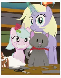 Size: 1055x1345 | Tagged: safe, artist:equestriaexploration, derpibooru import, oc, oc:cotton rose, pony, unicorn, female, filly, foal, horn, image, plushie, png